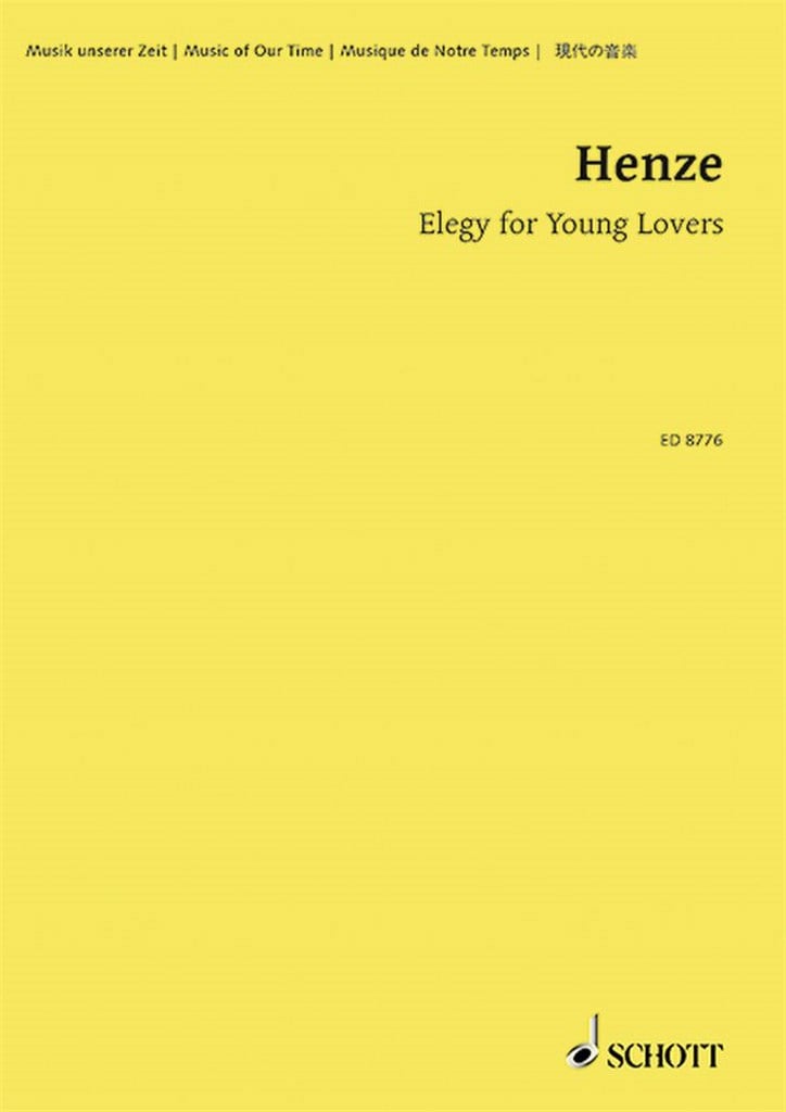 Elegy for young Lovers