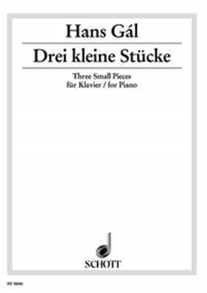 Three little Pieces op. 64