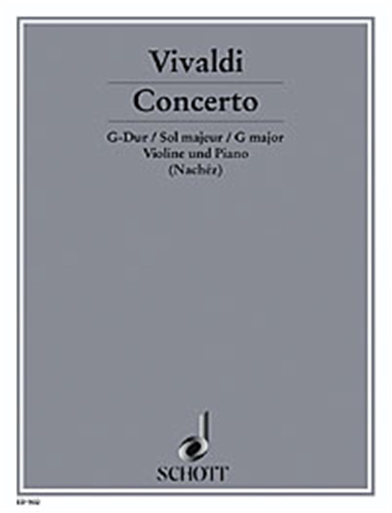 Concert G Rv298 ( Nachez )