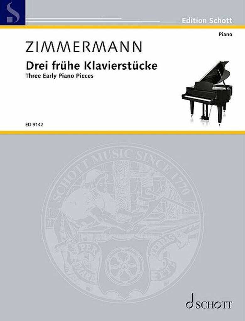 Three Early Piano Pieces