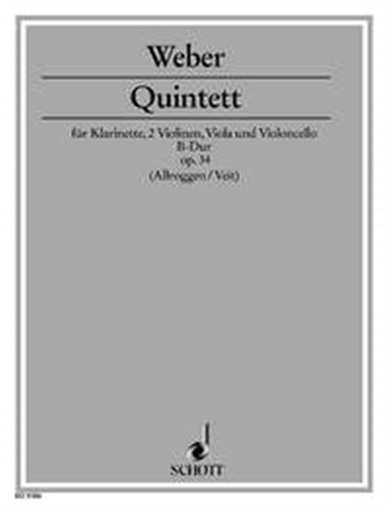 Quintet B major op. 34 JV 182