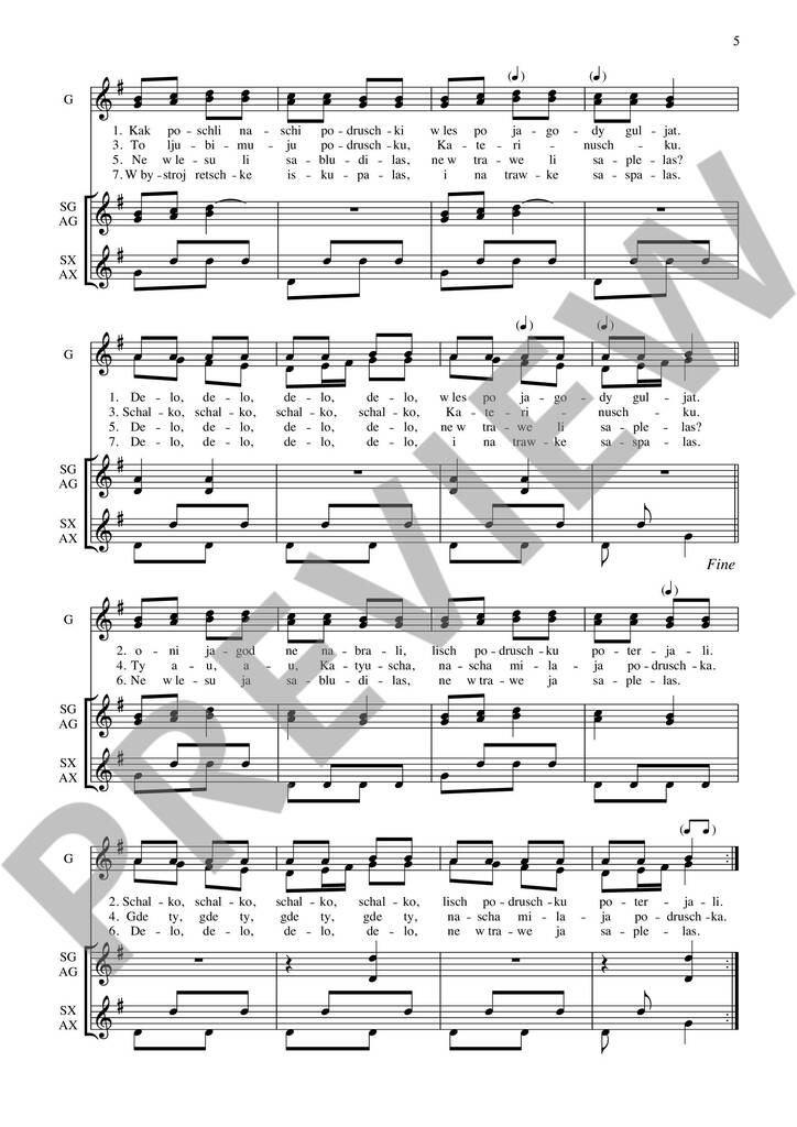 Songs and Dances from Russia