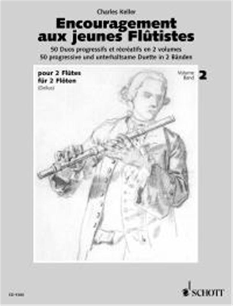 Encouragement Aux Jeunes Flûtistes Volume 2