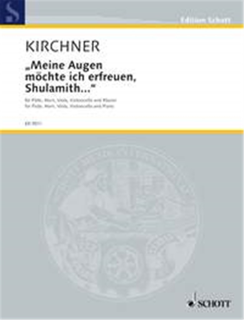 Meine Augen möchte ich erfreuen, Shulamith...