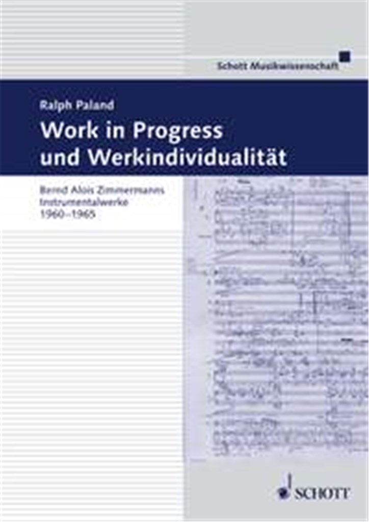 Work in Progress und Werkindividualitat