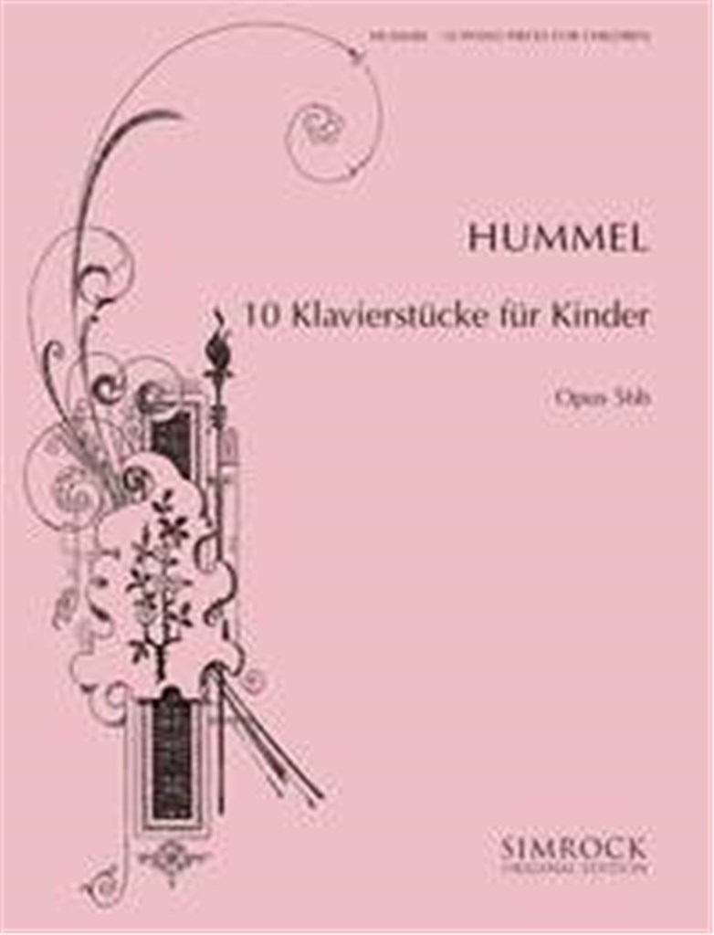 10 Klavierstücke Für Kinder Opus 56B