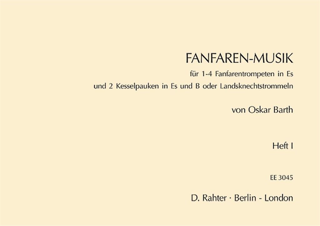Fanfare Music Heft 1
