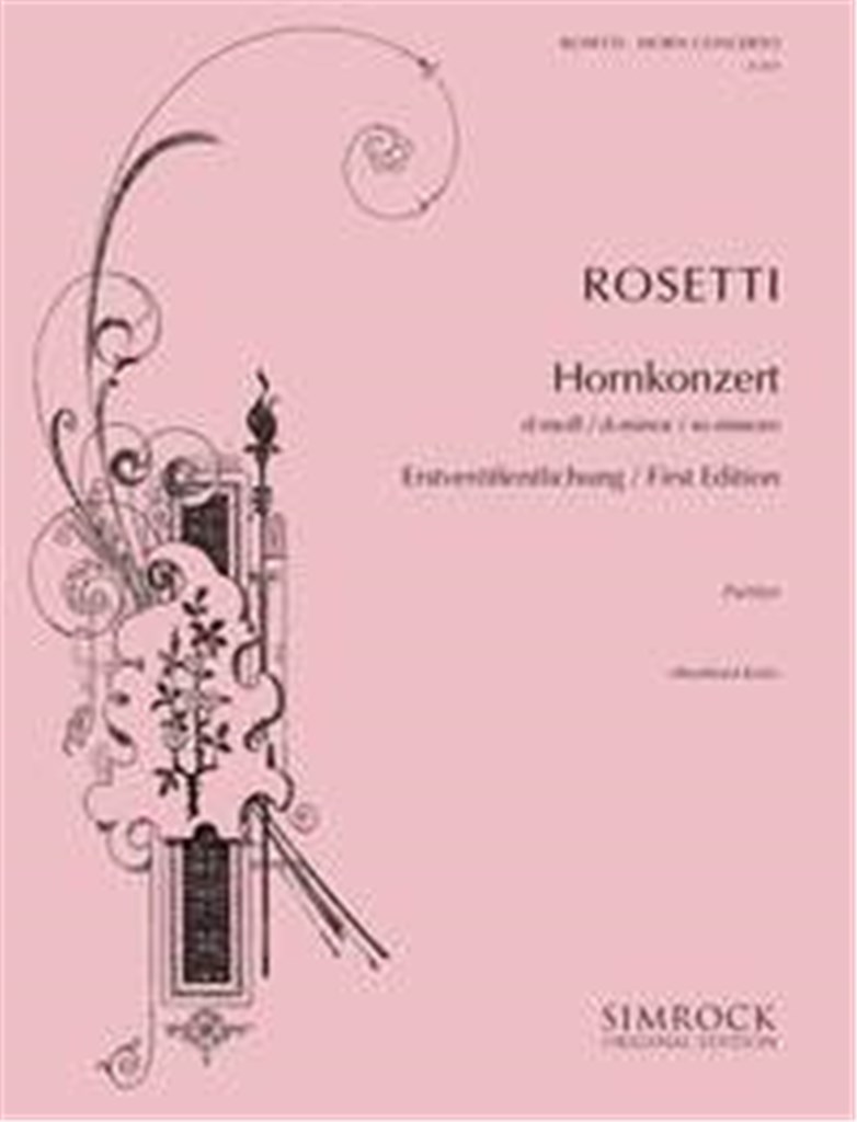 Horn Concerto in D minor Murray C38