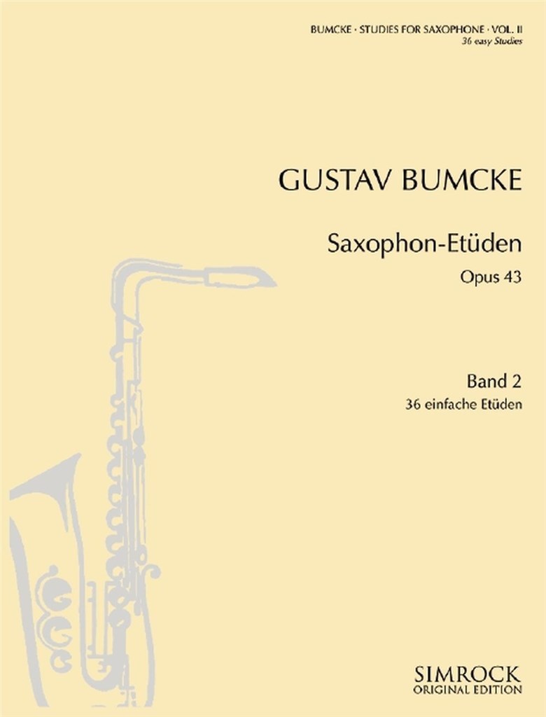 Saxophon Etudes 2 Op.43