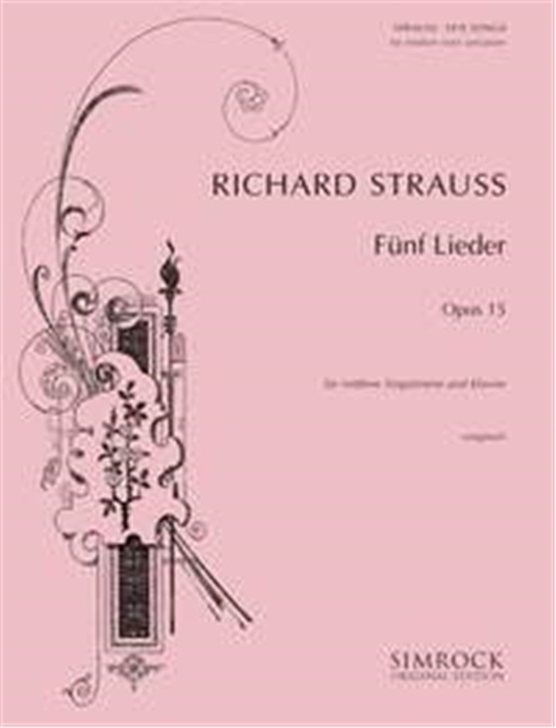 Five Songs op. 15
