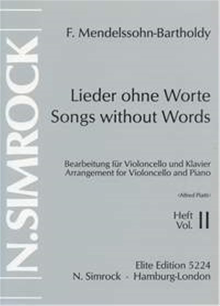 Songs without Words op. 38-53 Band 2