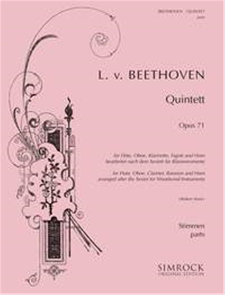 Wind Quintet in E Flat op. 71