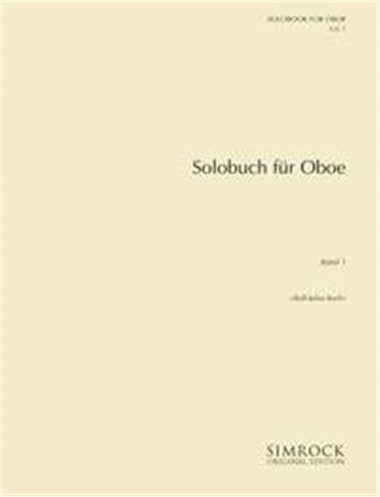 Solobook for Oboe Band 1