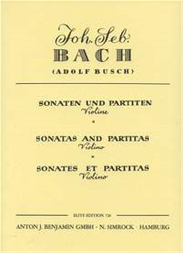 Sonate E Partite (6) (Busch)