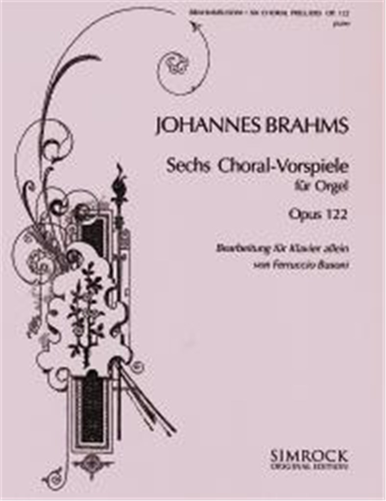 Choralvorspiele(6) Op.122