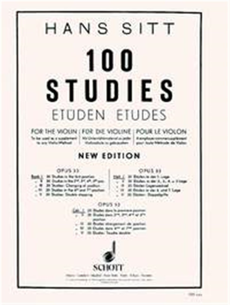 Etudes(100) 1 Opus 32