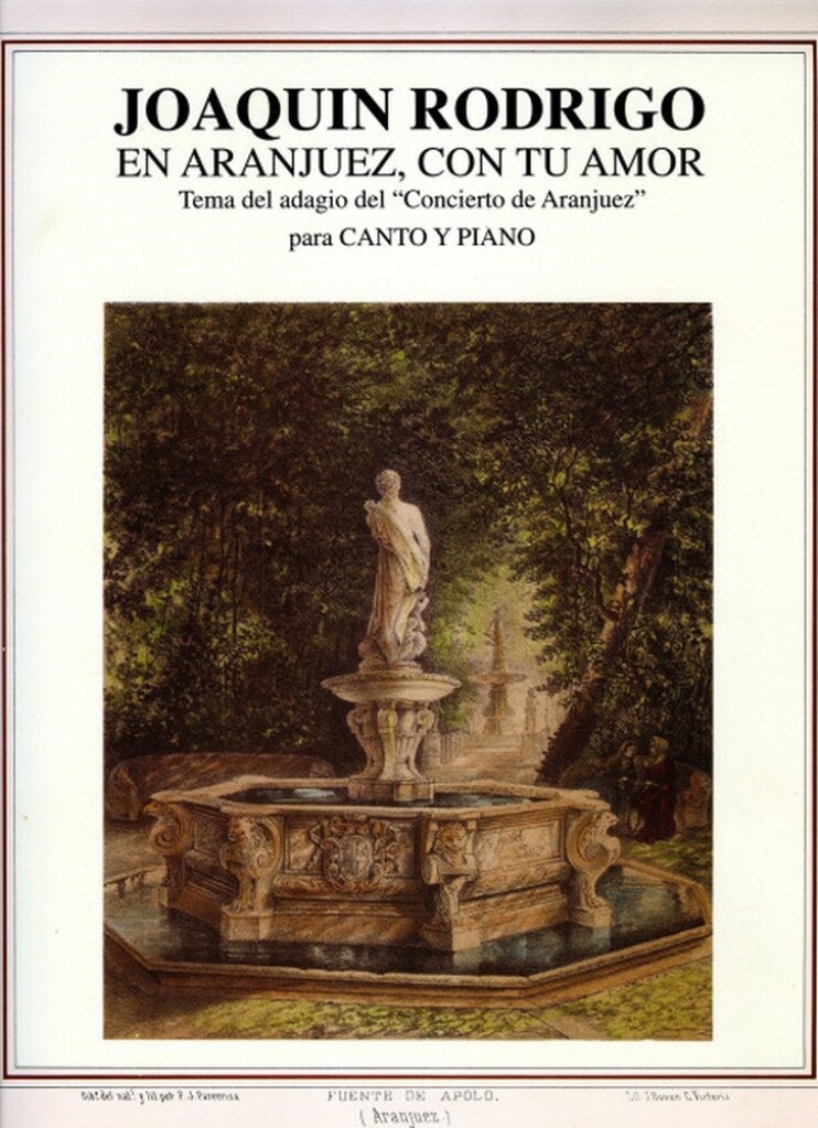 En Aranjuez, Con Tu Amor