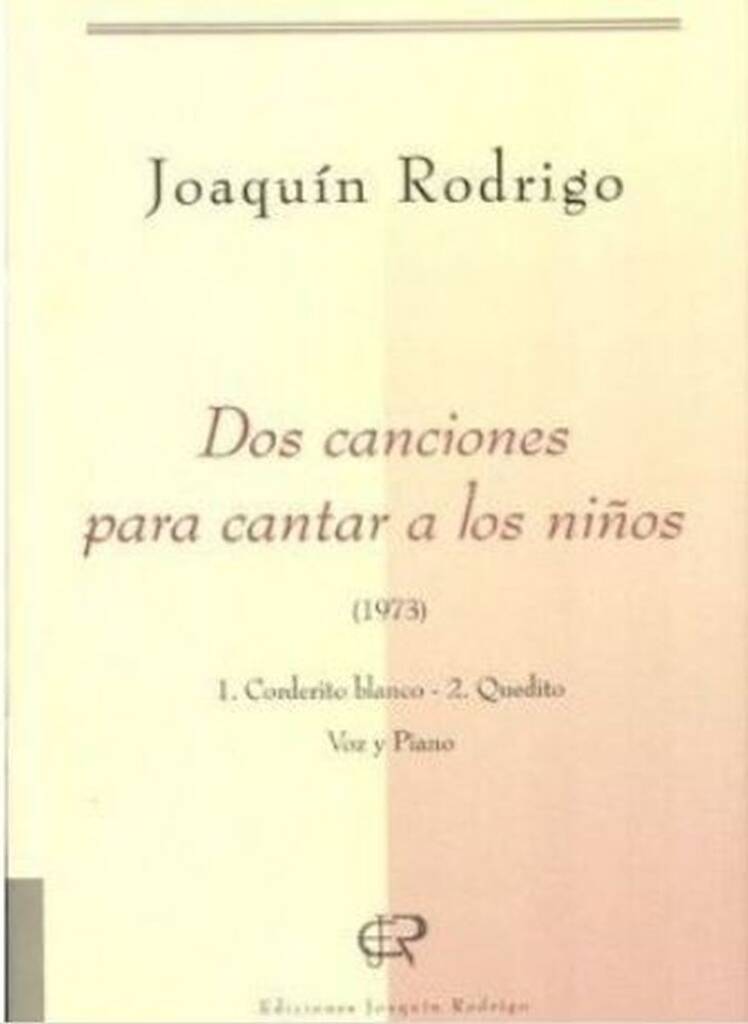 Dos canciones para cantar a los niños