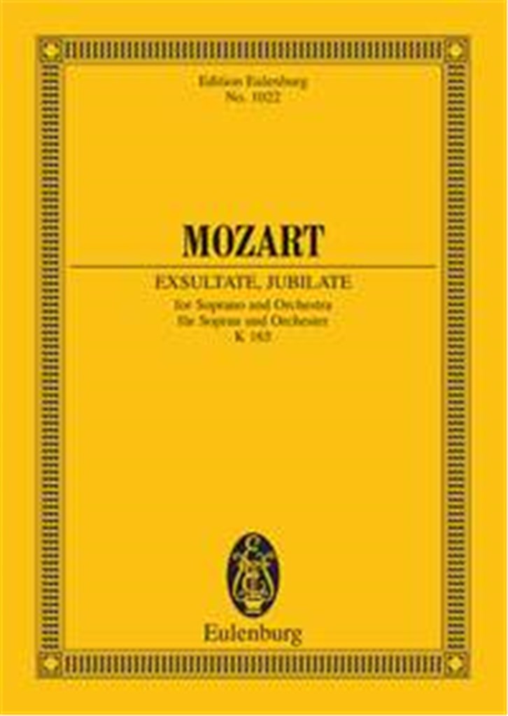 Exsultate Jubilate Kv165