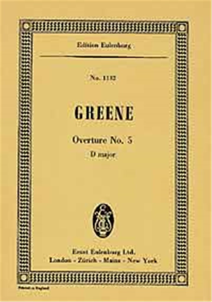 Overture No. 5 D major