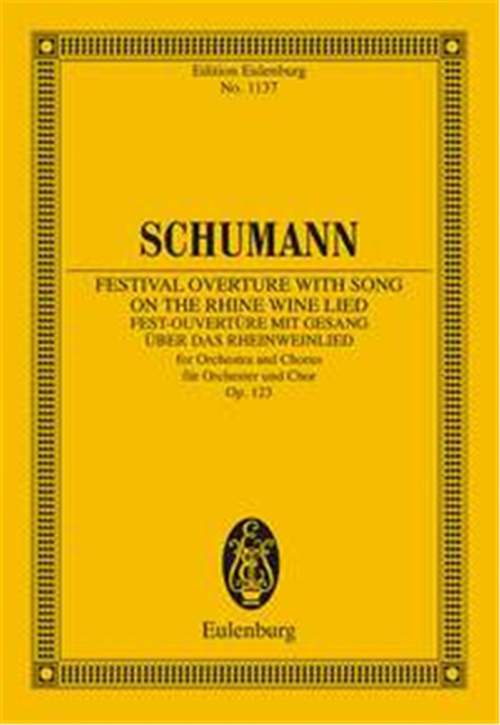 Festival Overture with Song on the Rhineop. 123