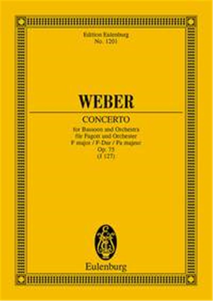 Concerto F major op. 75 JV 127