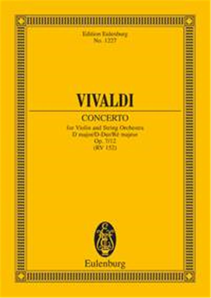 Concerto D Major op. 7/12 RV 214 / PV 152
