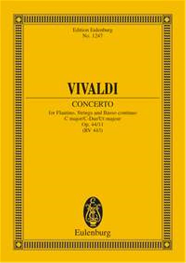 Concerto C major op. 44/11 RV 443 / PV 79