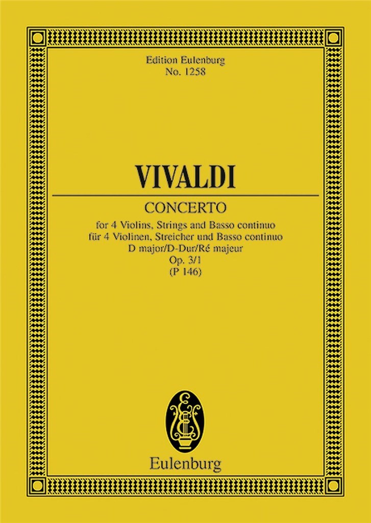 L'Estro Armonico op. 3/1 RV 549 / PV 146
