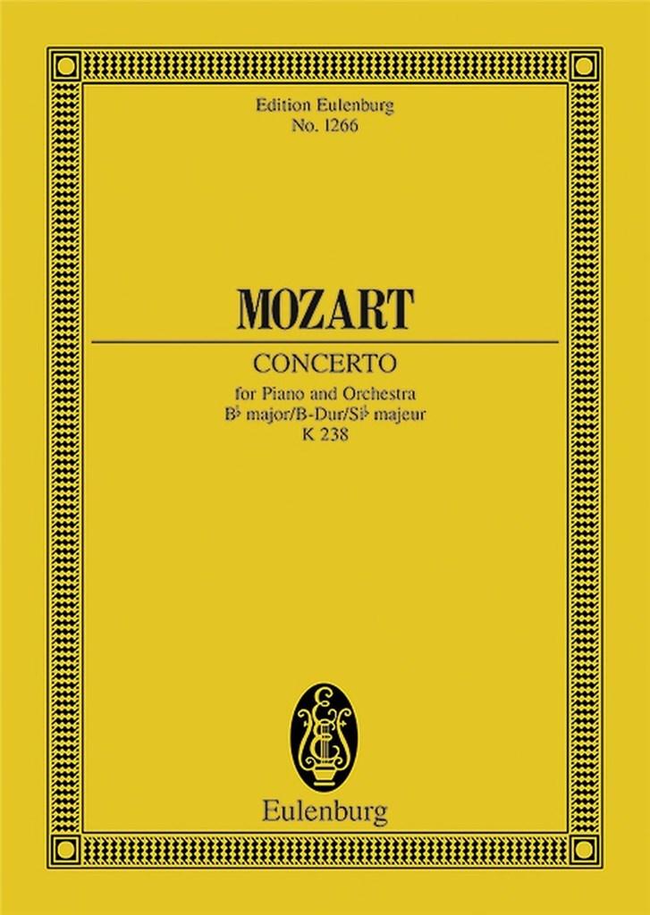 Concerto Per Pf K 238 Si B (Badura-Skoda)