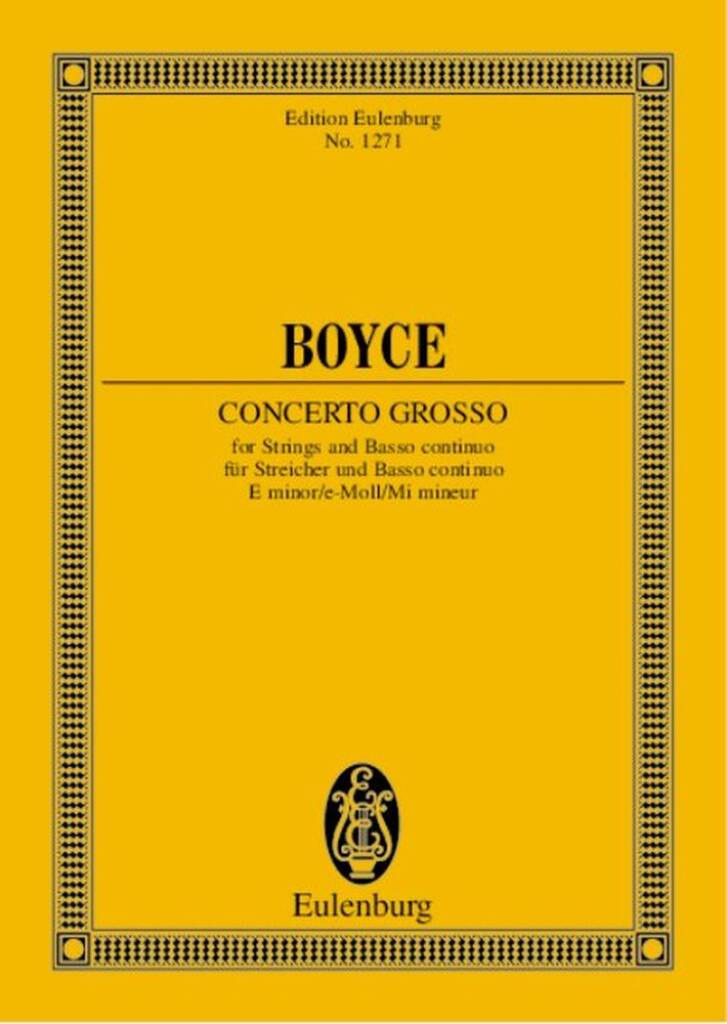 Concerto grosso E minor
