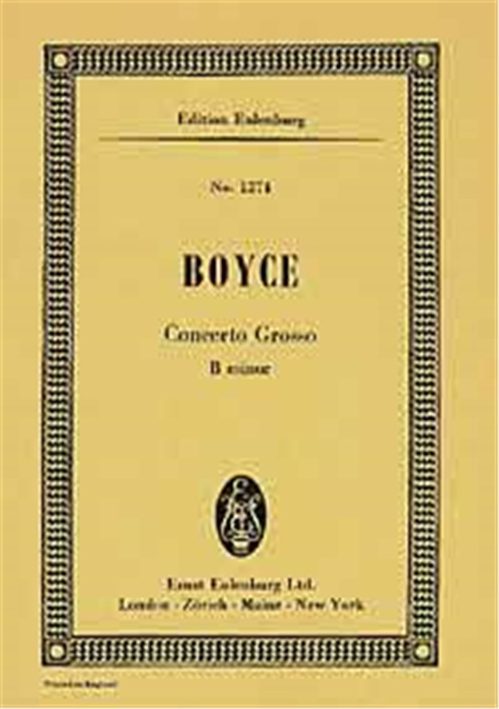 Concerto grosso B minor