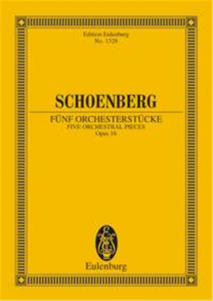 5 Orchestral Pieces op. 16