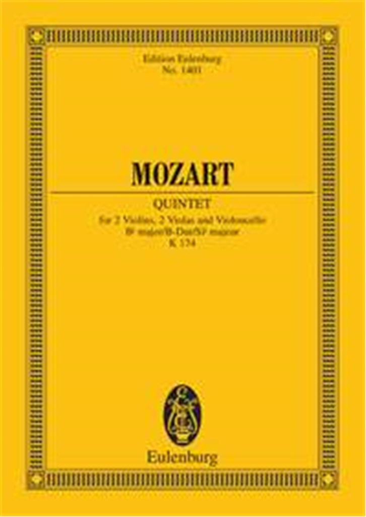 String Quintet Bb major KV 174