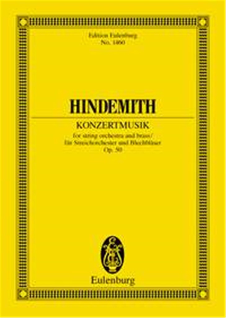 Concert music op. 50