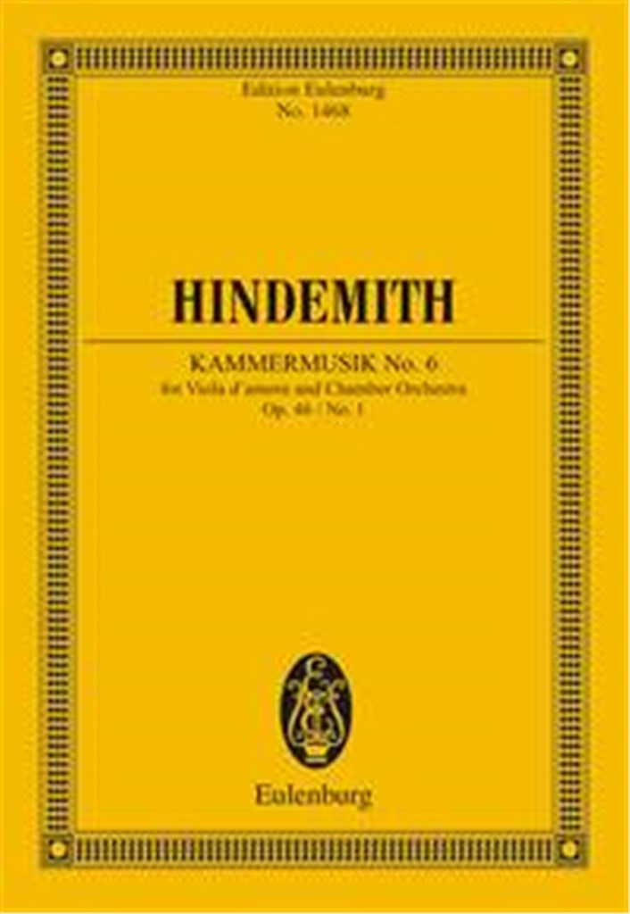 Chamber Music No. 6 op. 46/1