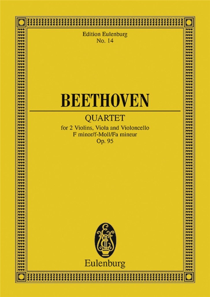 Streichquartet F Op.95