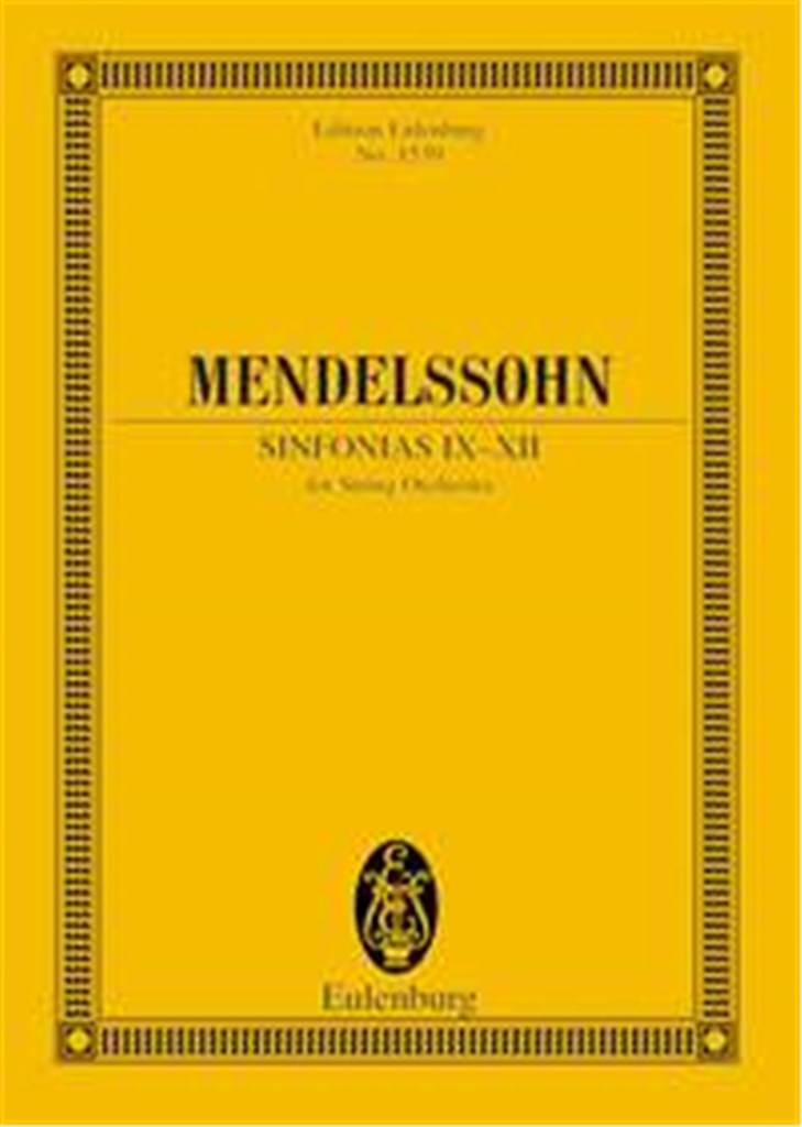 Sinfonias IX-XII