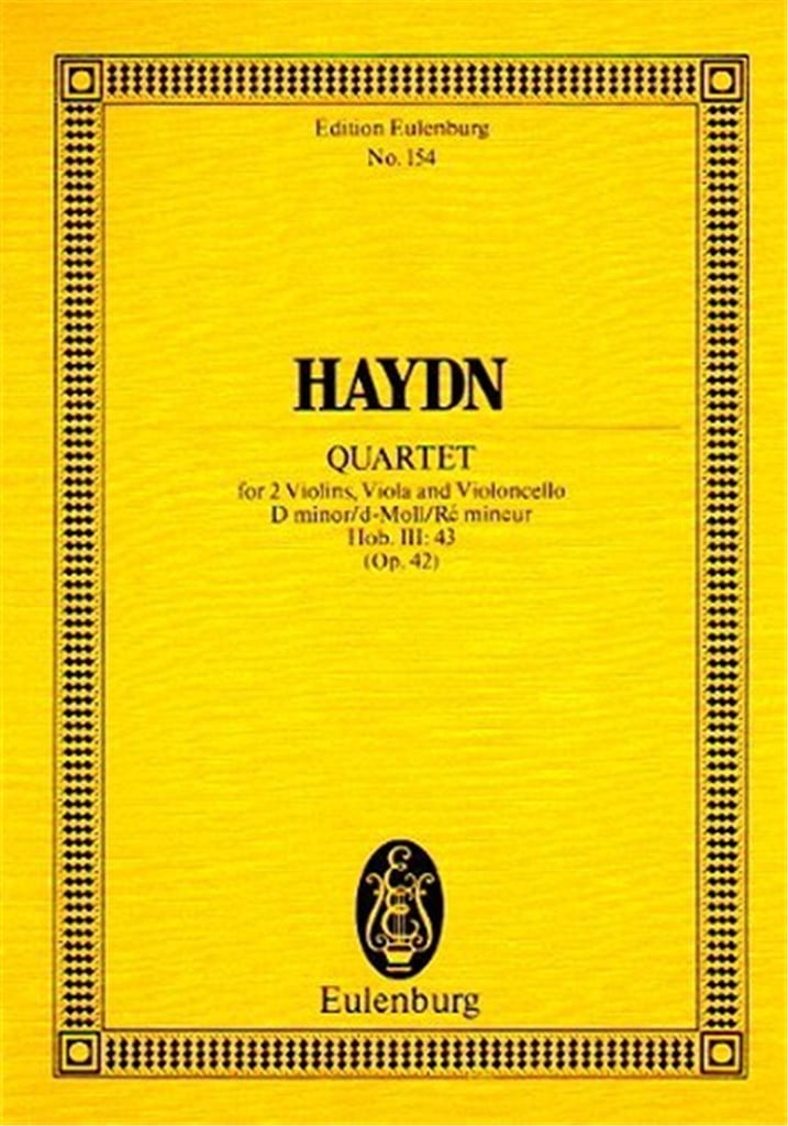 String Quartet D minor op. 42 Hob. III:43