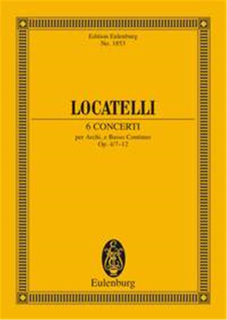 6 Concerti op. 4/7-12 Vol. 2