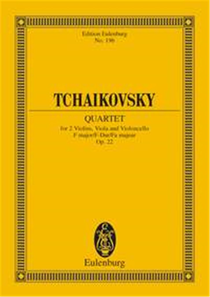 Streichquartet F Op.22