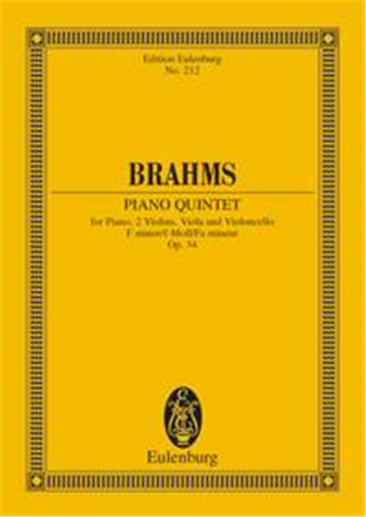 Piano Quintet F minor op. 34
