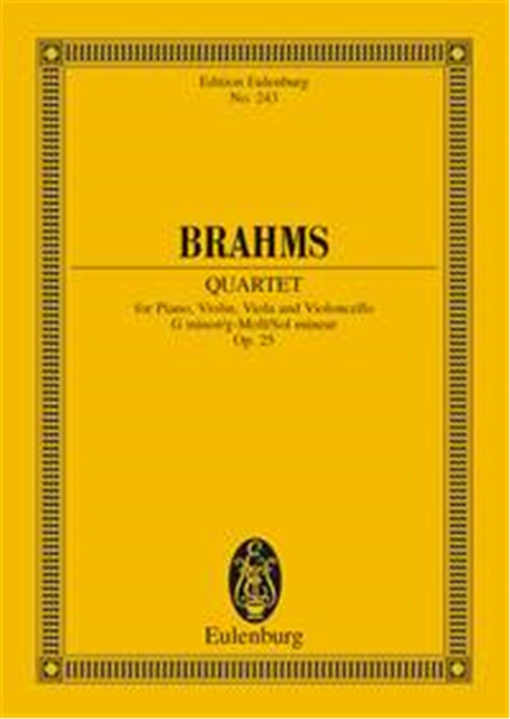 Klavierquartet G Op.25