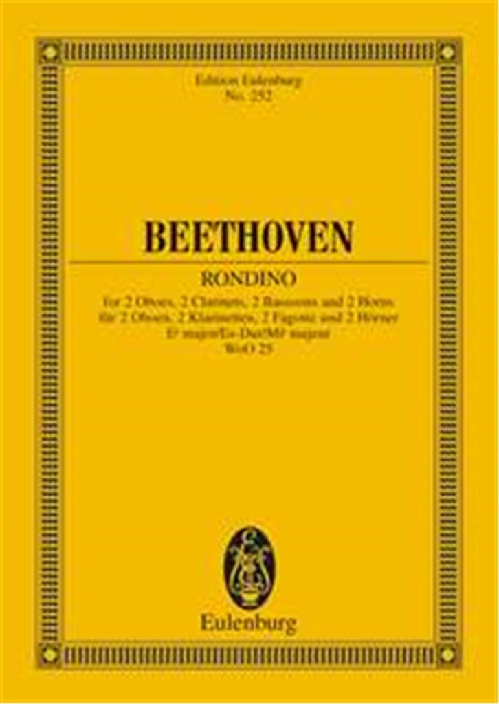 Rondino Eb major op. posth. WoO 25