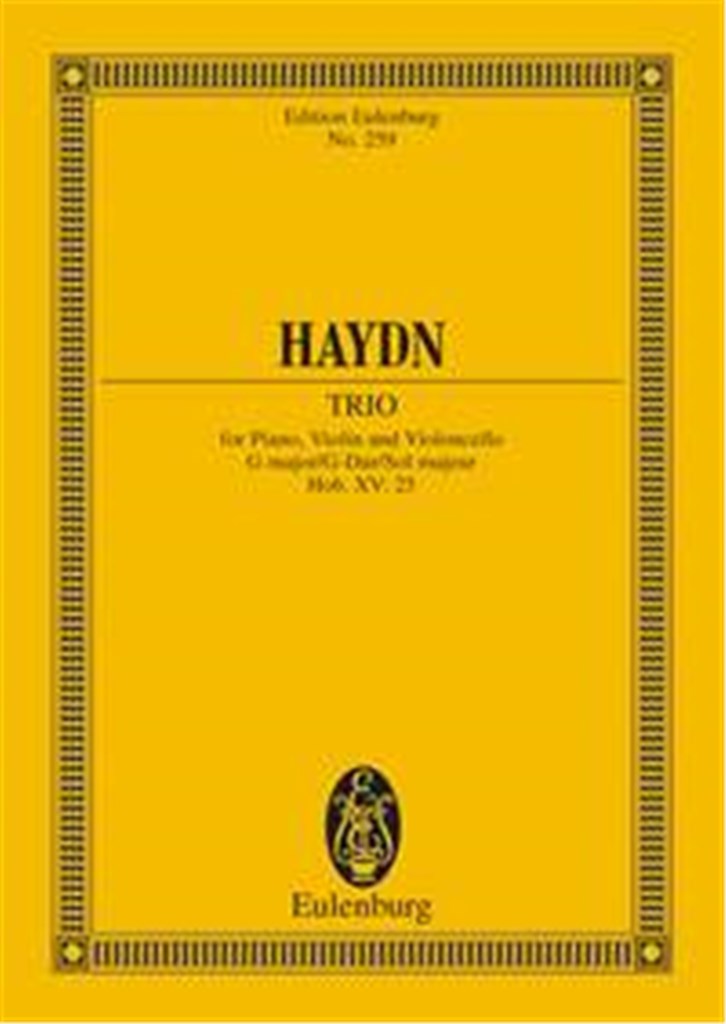 Piano Trio G major Hob. XV: 25