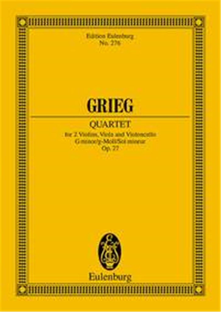 Streichquartet G Op.27