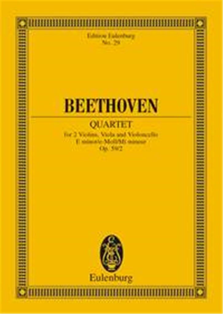 Quartet E Op.59/2