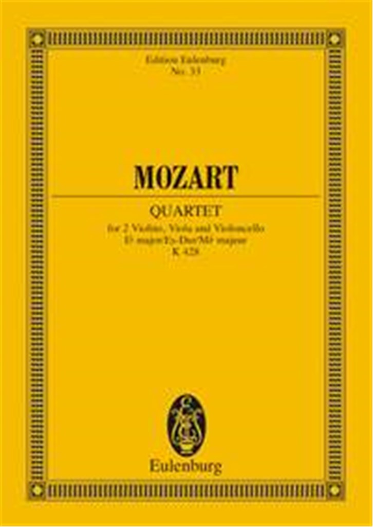 String Quartet Eb major KV 428