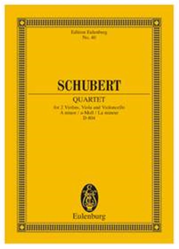 Streichquartet A Op.29 D804