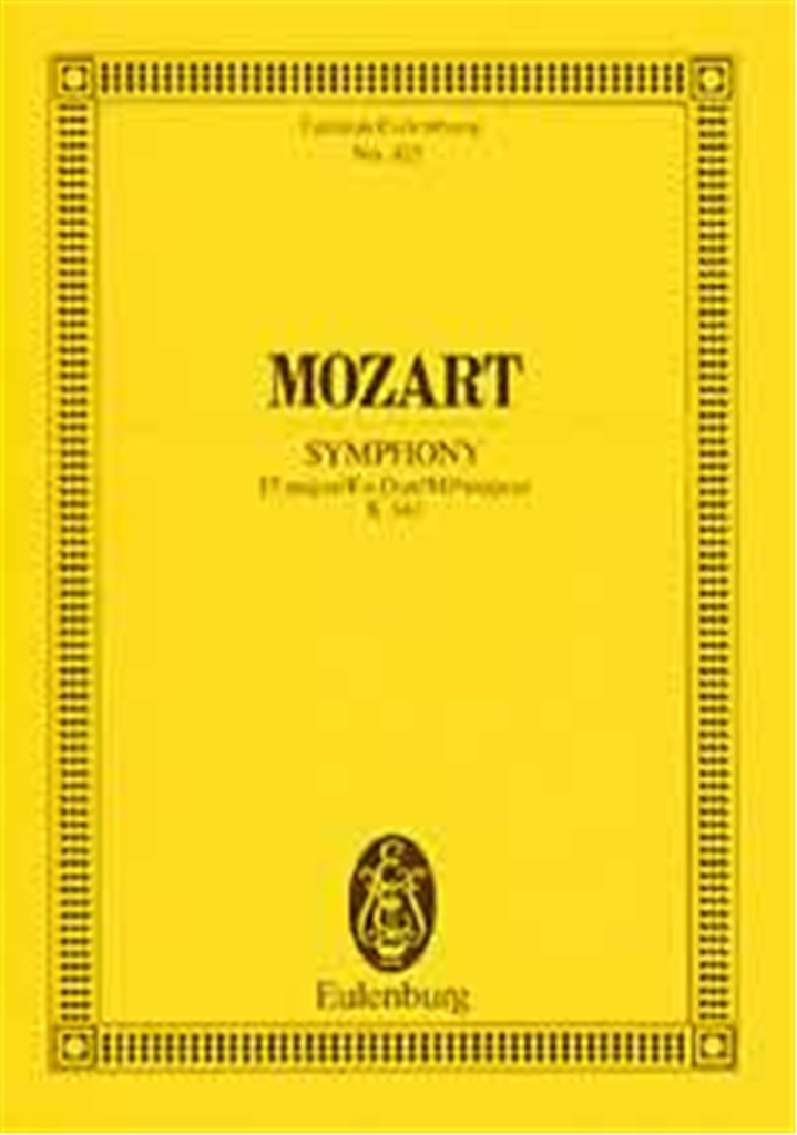 Symphony No. 39 Eb major KV 543